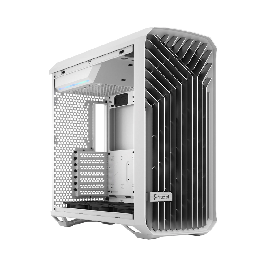 Fractal Design Torrent Mid-Tower Case (White, Clear Tempered Glass) — Being Shipped