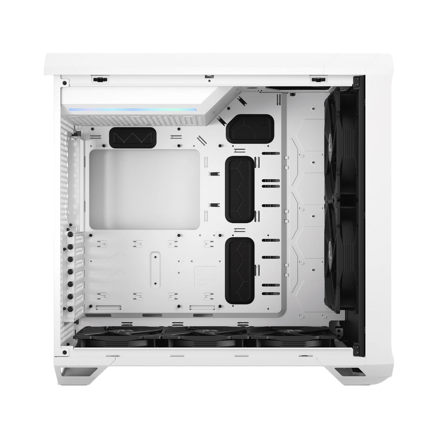 Fractal Design Torrent Mid-Tower Case (White, Clear Tempered Glass) — Being Shipped