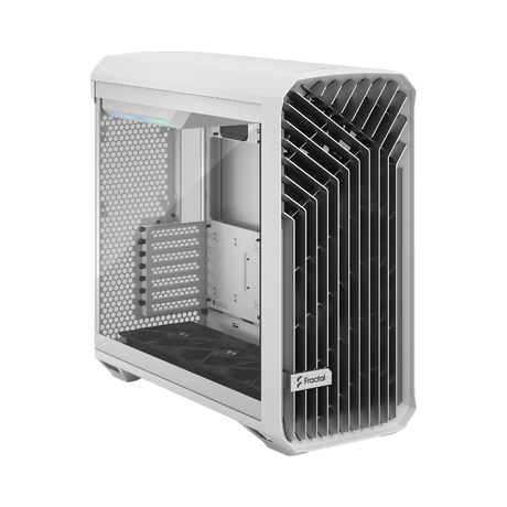 Fractal Design Torrent Mid-Tower Case (White, Clear Tempered Glass) — Being Shipped