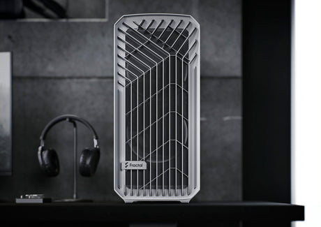 Fractal Design Torrent Mid-Tower Case (White, Clear Tempered Glass) — Being Shipped
