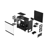 Fractal Design Pop Air RGB Mid-Tower Case (Black Tempered Glass, Clear Tint) — Being Shipped