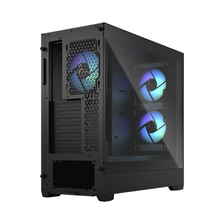 Fractal Design Pop Air RGB Mid-Tower Case (Black Tempered Glass, Clear Tint) — Being Shipped