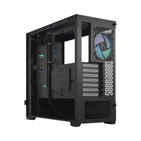 Fractal Design Pop Air RGB Mid-Tower Case (Black Tempered Glass, Clear Tint) — Being Shipped