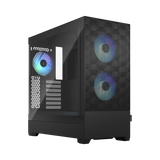 Fractal Design Pop Air RGB Mid-Tower Case (Black Tempered Glass, Clear Tint) — Being Shipped