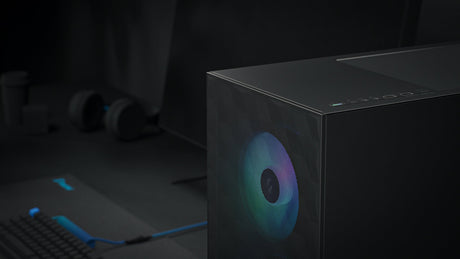 Fractal Design Pop Air RGB Mid-Tower Case (Black Tempered Glass, Clear Tint) — Being Shipped