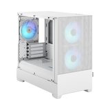 Fractal Design Pop Mini Air Case (White, Clear Glass) — Being Shipped