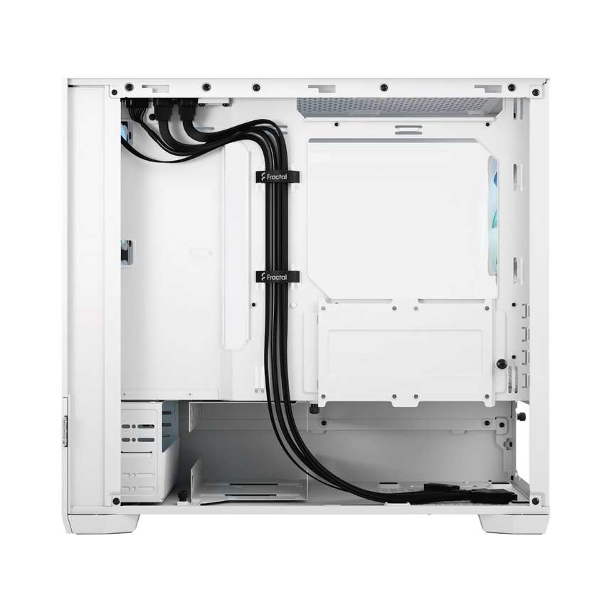 Fractal Design Pop Mini Air Case (White, Clear Glass) — Being Shipped