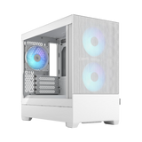 Fractal Design Pop Mini Air Case (White, Clear Glass) — Being Shipped