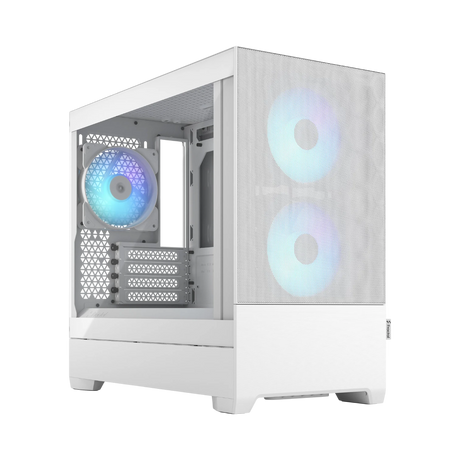 Fractal Design Pop Mini Air Case (White, Clear Glass) — Being Shipped