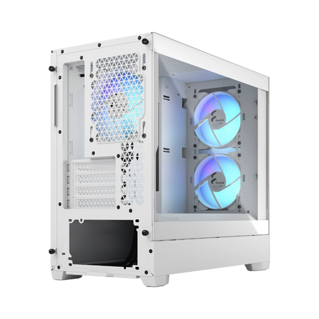 Fractal Design Pop Mini Air Case (White, Clear Glass) — Being Shipped