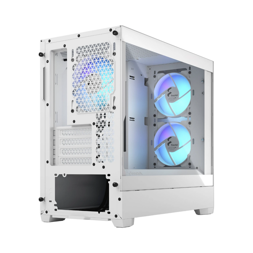 Fractal Design Pop Mini Air Case (White, Clear Glass) — Being Shipped
