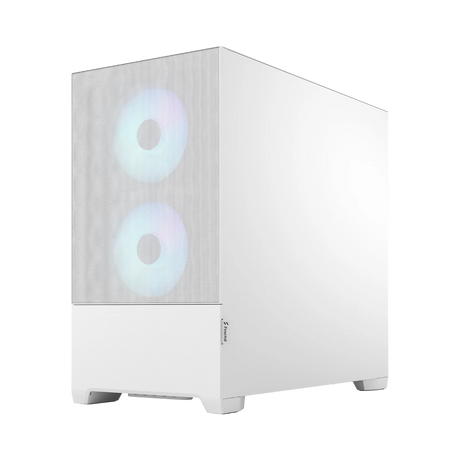 Fractal Design Pop Mini Air Case (White, Clear Glass) — Being Shipped