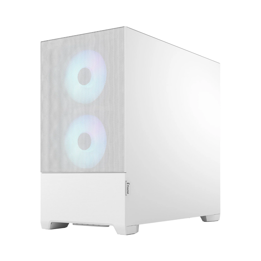 Fractal Design Pop Mini Air Case (White, Clear Glass) — Being Shipped