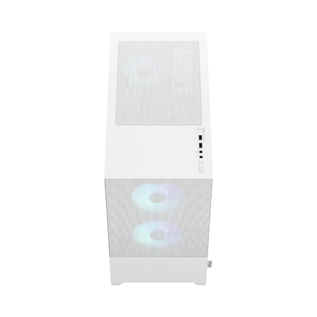 Fractal Design Pop Mini Air Case (White, Clear Glass) — Being Shipped