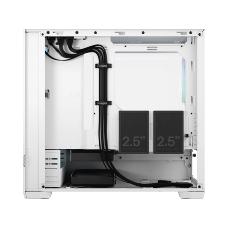 Fractal Design Pop Mini Air Case (White, Clear Glass) — Being Shipped