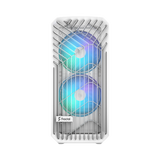 Fractal Design Torrent RGB Mid-Tower Case (White, Clear Tempered Glass) — Being Shipped