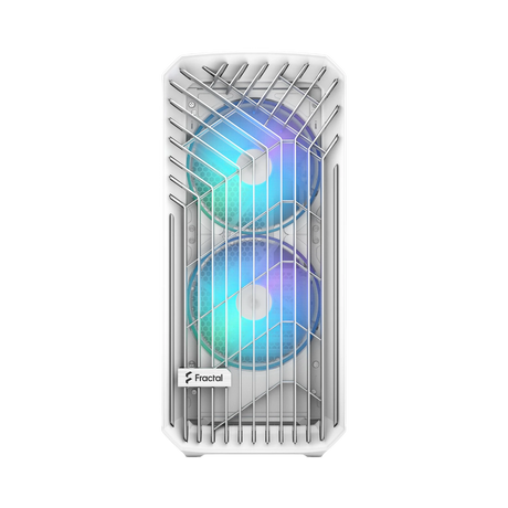 Fractal Design Torrent RGB Mid-Tower Case (White, Clear Tempered Glass) — Being Shipped