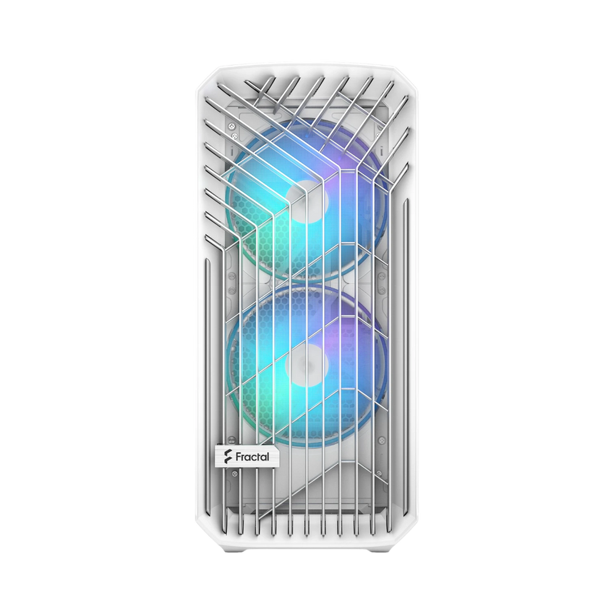 Fractal Design Torrent RGB Mid-Tower Case (White, Clear Tempered Glass) — Being Shipped