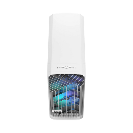 Fractal Design Torrent RGB Mid-Tower Case (White, Clear Tempered Glass) — Being Shipped