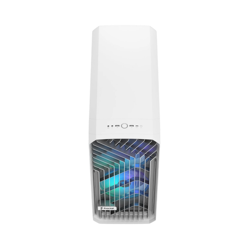 Fractal Design Torrent RGB Mid-Tower Case (White, Clear Tempered Glass) — Being Shipped