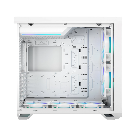Fractal Design Torrent RGB Mid-Tower Case (White, Clear Tempered Glass) — Being Shipped
