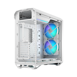 Fractal Design Torrent RGB Mid-Tower Case (White, Clear Tempered Glass) — Being Shipped