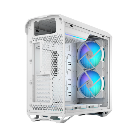 Fractal Design Torrent RGB Mid-Tower Case (White, Clear Tempered Glass) — Being Shipped