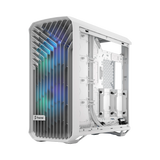 Fractal Design Torrent RGB Mid-Tower Case (White, Clear Tempered Glass) — Being Shipped