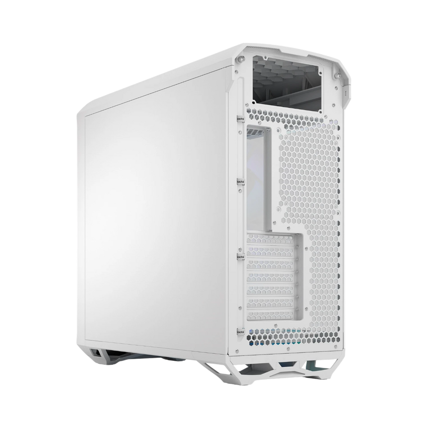 Fractal Design Torrent RGB Mid-Tower Case (White, Clear Tempered Glass) — Being Shipped