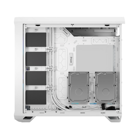 Fractal Design Torrent RGB Mid-Tower Case (White, Clear Tempered Glass) — Being Shipped