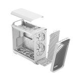 Fractal Design Torrent RGB Mid-Tower Case (White, Clear Tempered Glass) — Being Shipped