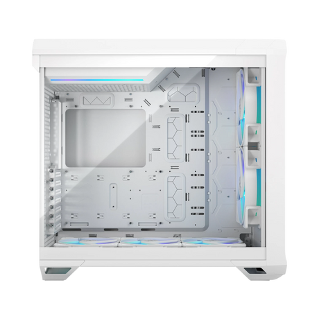 Fractal Design Torrent RGB Mid-Tower Case (White, Clear Tempered Glass) — Being Shipped