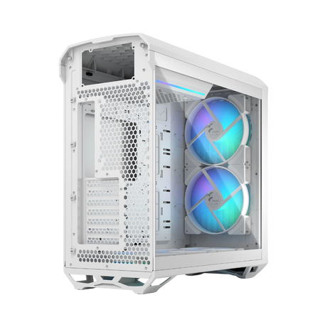 Fractal Design Torrent RGB Mid-Tower Case (White, Clear Tempered Glass) — Being Shipped
