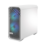 Fractal Design Torrent RGB Mid-Tower Case (White, Clear Tempered Glass) — Being Shipped