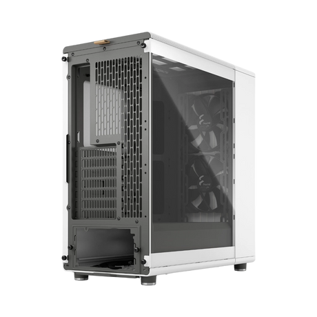 Fractal Design North Mid-Tower Case (Chalk White, Clear Glass) — Being Shipped