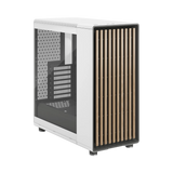 Fractal Design North Mid-Tower Case (Chalk White, Clear Glass) — Being Shipped
