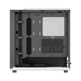 Fractal Design North Mid-Tower Case (Chalk White, Clear Glass) — Being Shipped