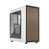 Fractal Design North Mid-Tower Case (Chalk White, Clear Glass) — Being Shipped