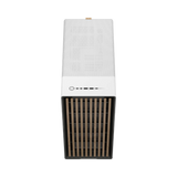Fractal Design North Mid-Tower Case (Chalk White, Clear Glass) — Being Shipped