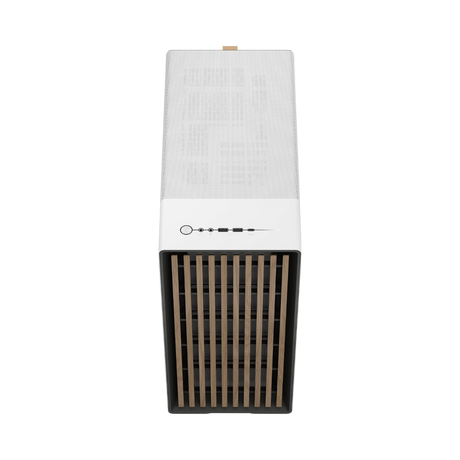 Fractal Design North Mid-Tower Case (Chalk White, Clear Glass) — Being Shipped