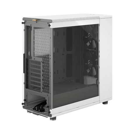 Fractal Design North Mid-Tower Case (Chalk White, Clear Glass) — Being Shipped