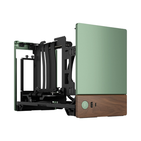 Fractal Design Terra Mini-ITX Small Form Factor PC Case (Jade) — Being Shipped