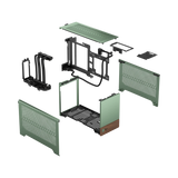 Fractal Design Terra Mini-ITX Small Form Factor PC Case (Jade) — Being Shipped