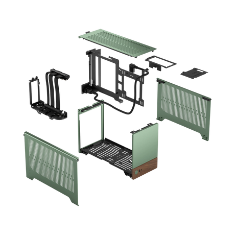 Fractal Design Terra Mini-ITX Small Form Factor PC Case (Jade) — Being Shipped