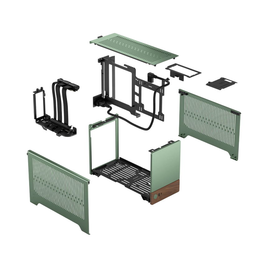 Fractal Design Terra Mini-ITX Small Form Factor PC Case (Jade) — Being Shipped