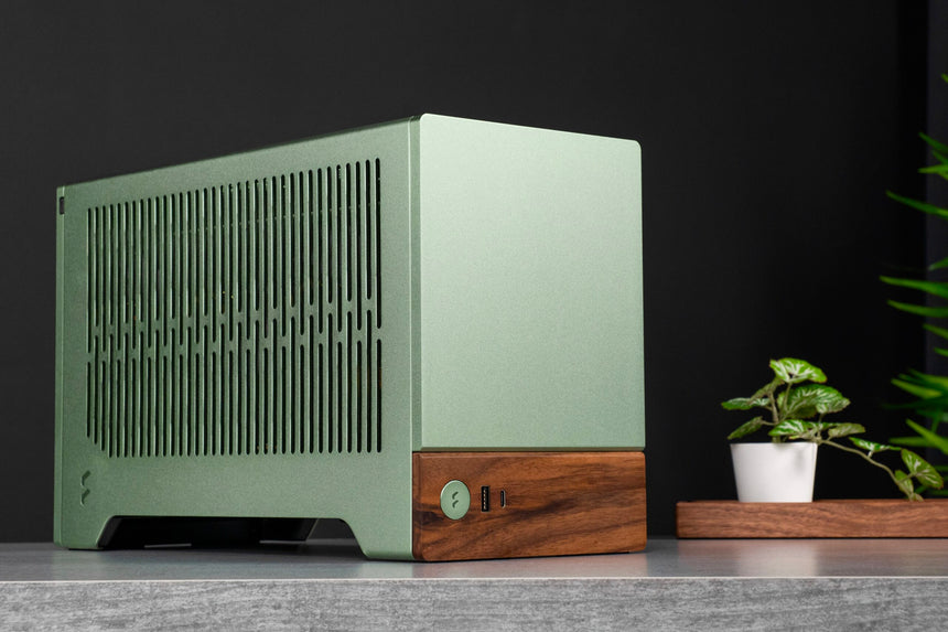Fractal Design Terra Mini-ITX Small Form Factor PC Case (Jade) — Being Shipped