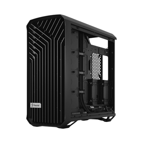 Fractal Design Torrent Mid-Tower Case (Black, Solid Steel Side Panel) — Being Shipped