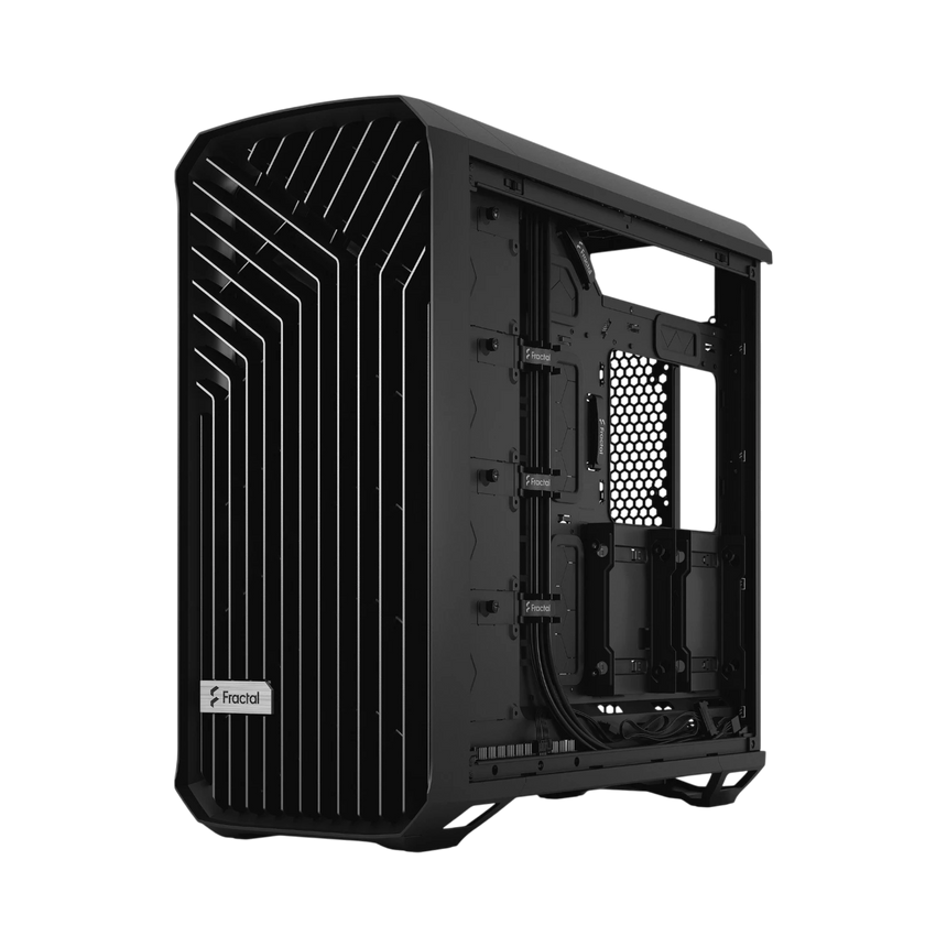 Fractal Design Torrent Mid-Tower Case (Black, Solid Steel Side Panel) — Being Shipped