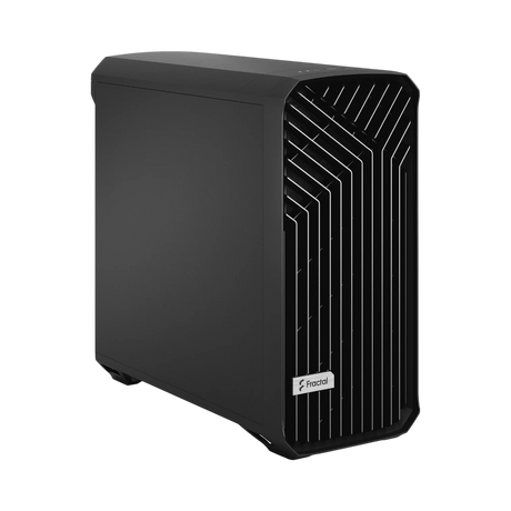 Fractal Design Torrent Mid-Tower Case (Black, Solid Steel Side Panel) — Being Shipped