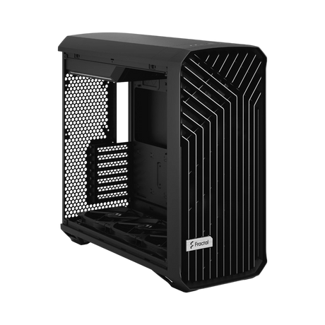 Fractal Design Torrent Mid-Tower Case (Black, Solid Steel Side Panel) — Being Shipped